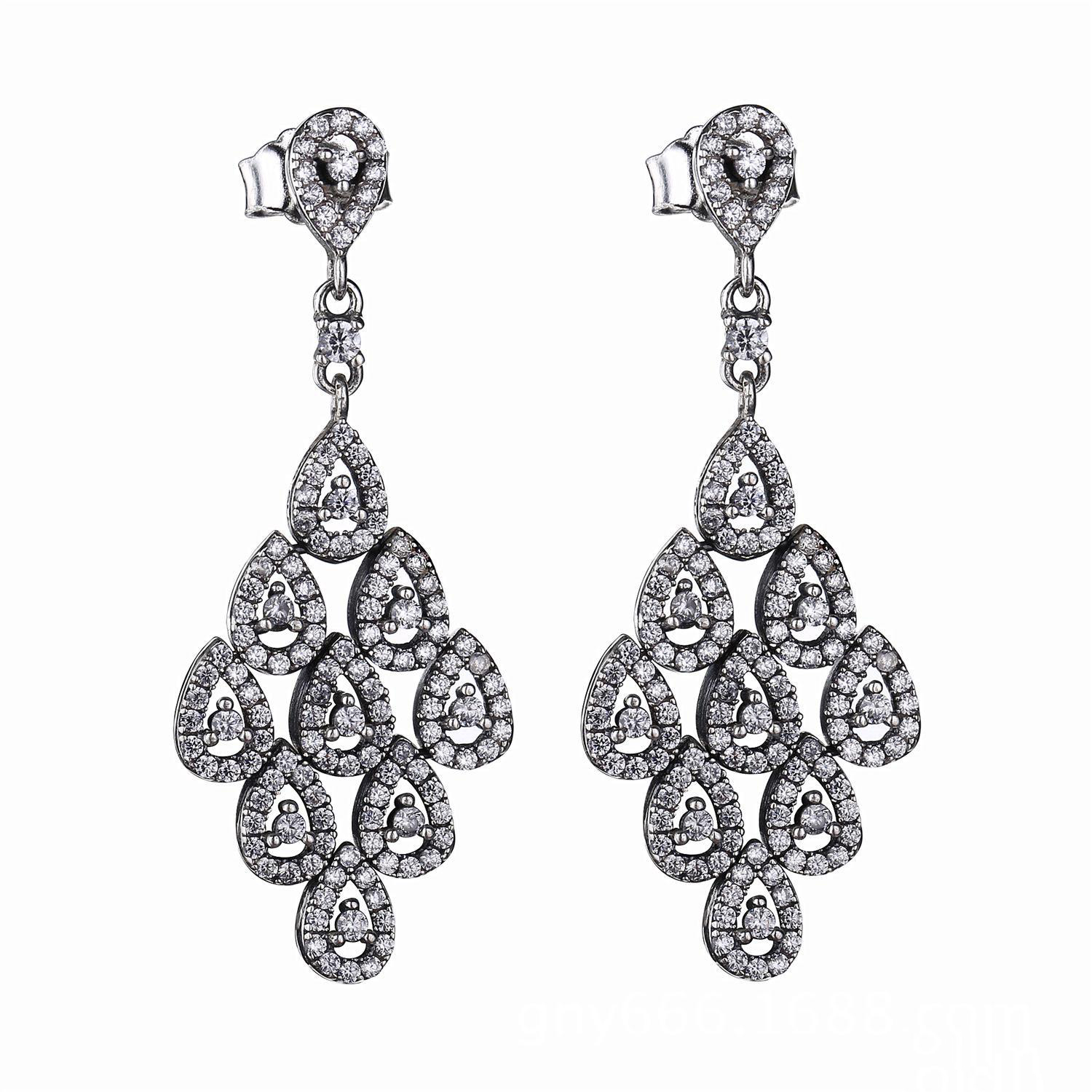 Factory wholesale Ear Cuff 925 Sterling Silver Cascading Glamour Teardrop Dangle Drop Earrings with Clear CZ Fits European Jewelry Fashion Earrings
Factory wholesale Ear Cuff 925 Sterling Silver Cascading Glamour Teardrop Dangle Drop Earrings with Clear CZ Fits European Jewelry Fashion Earrings