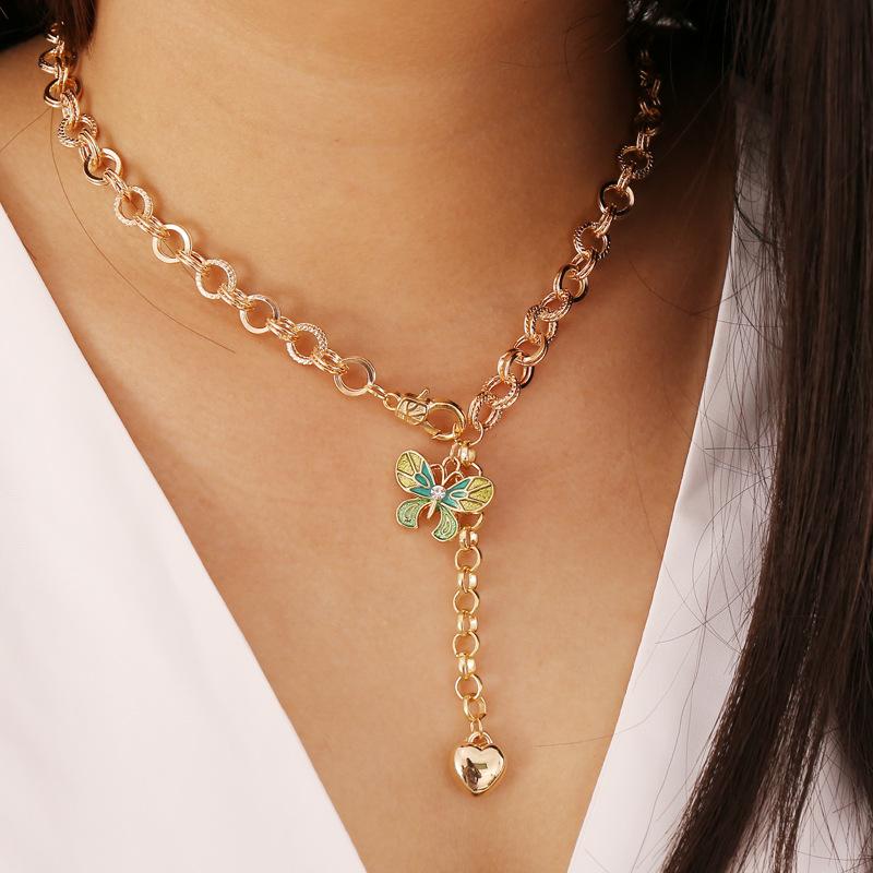 Pendant Necklaces Trendy Butterfly For Women Party Bow Knot Necklace Fashion Choker Elegant Jewelry Accessory Gifts 2022, Silver
Pendant Necklaces Trendy Butterfly For Women Party Bow Knot Necklace Fashion Choker Elegant Jewelry Accessory Gifts 2022, Silver