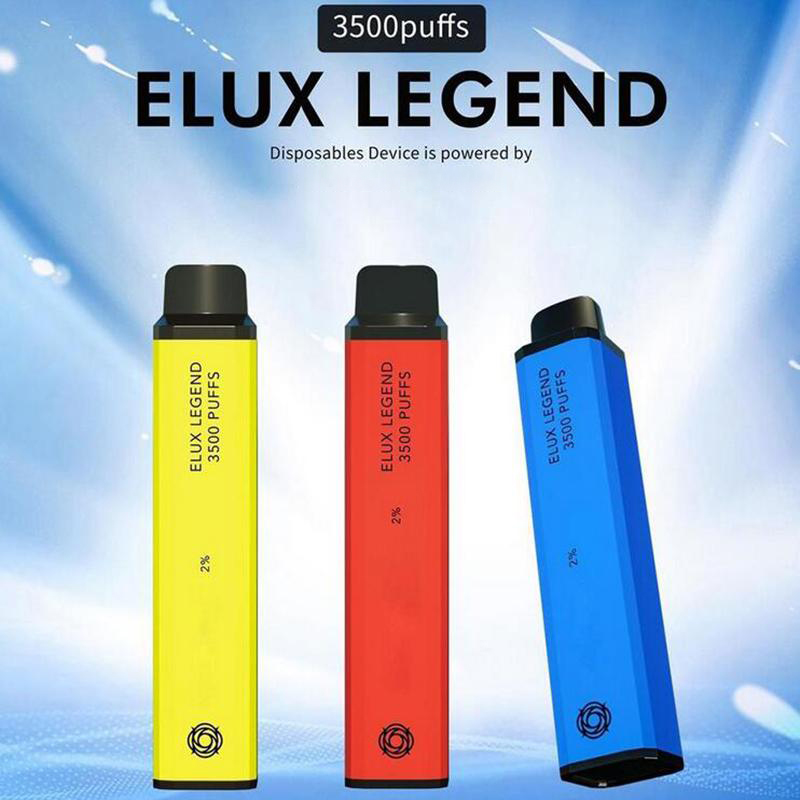 ELUX LEGEND Disposable E cigarette Device Pod Kit Strength 2% 20mg 3500 Puffs Battery Prefilled 10ml Cartridge Vape Stick Pen in stock
ELUX LEGEND Disposable E cigarette Device Pod Kit Strength 2% 20mg 3500 Puffs Battery Prefilled 10ml Cartridge Vape Stick Pen in stock