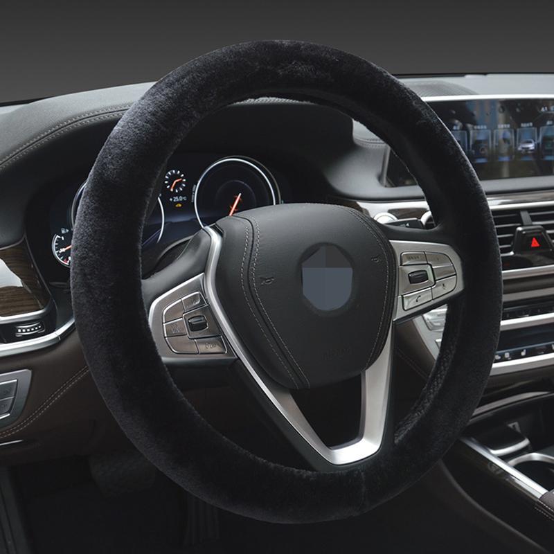 Steering Wheel Covers 1Pc Anti-slip Plush Car Cover For Winter Universal Elastic Interior Steering-Wheel Accessory Decoration
Steering Wheel Covers 1Pc Anti-slip Plush Car Cover For Winter Universal Elastic Interior Steering-Wheel Accessory Decoration