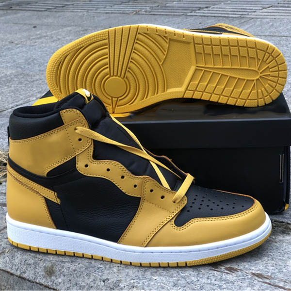 2021 Top Selling High OG 1 Black Yellow Pollen Shoes Jumpman Womens Basketball Mens Sports Sneakers With Box 555088-134 Size 36-47.5
2021 Top Selling High OG 1 Black Yellow Pollen Shoes Jumpman Womens Basketball Mens Sports Sneakers With Box 555088-134 Size 36-47.5