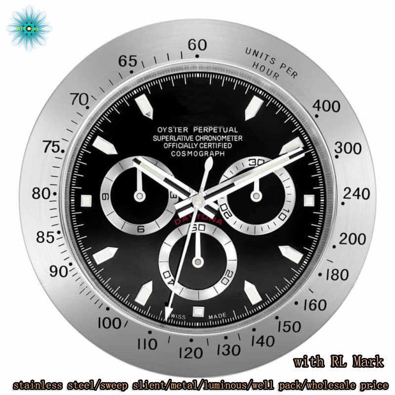 Clocks Luminous wall clock Metal Design Wall Watch Cheap Chrimas Best Gift X0726 H250116