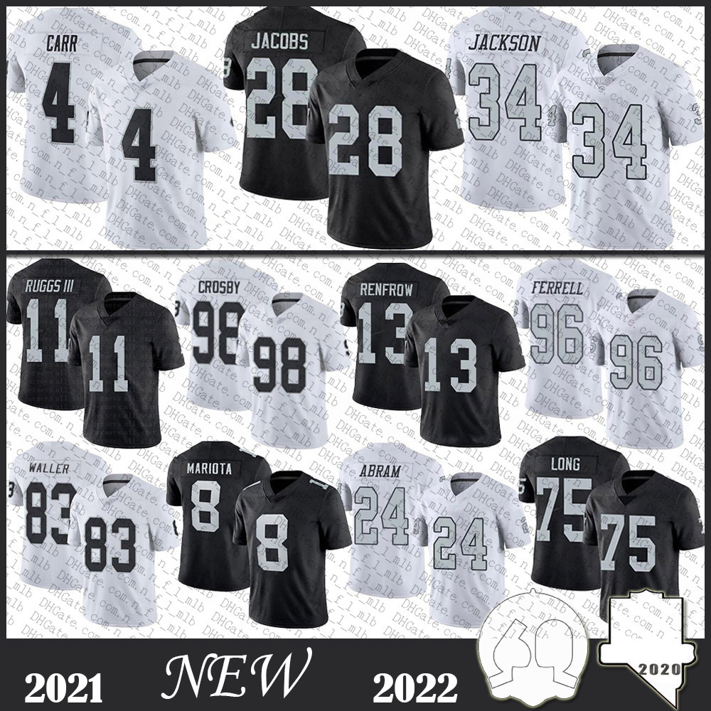 28 Josh Jacobs 83 Darren Waller 4 Derek Carr Football Jersey Las 11 Henry Ruggs Vegas 98 Maxx Crosby 13 Hunter Renfrow 34 Bo Jackson Johnathan Abram RaiderHowie long, Picture
28 Josh Jacobs 83 Darren Waller 4 Derek Carr Football Jersey Las 11 Henry Ruggs Vegas 98 Maxx Crosby 13 Hunter Renfrow 34 Bo Jackson Johnathan Abram RaiderHowie long, Picture