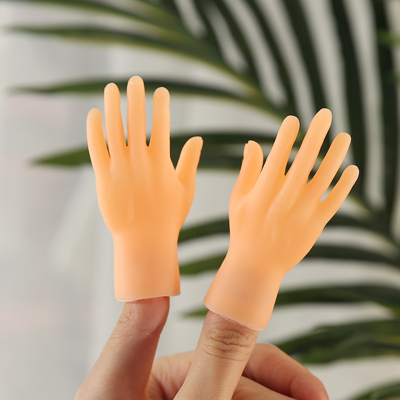 

Keepsakes Tiny Hands Feet For Finger Cover Puppets Novelty Games Premium Small Rubber High Five Gesture Hand Foot Left Right 314 H1