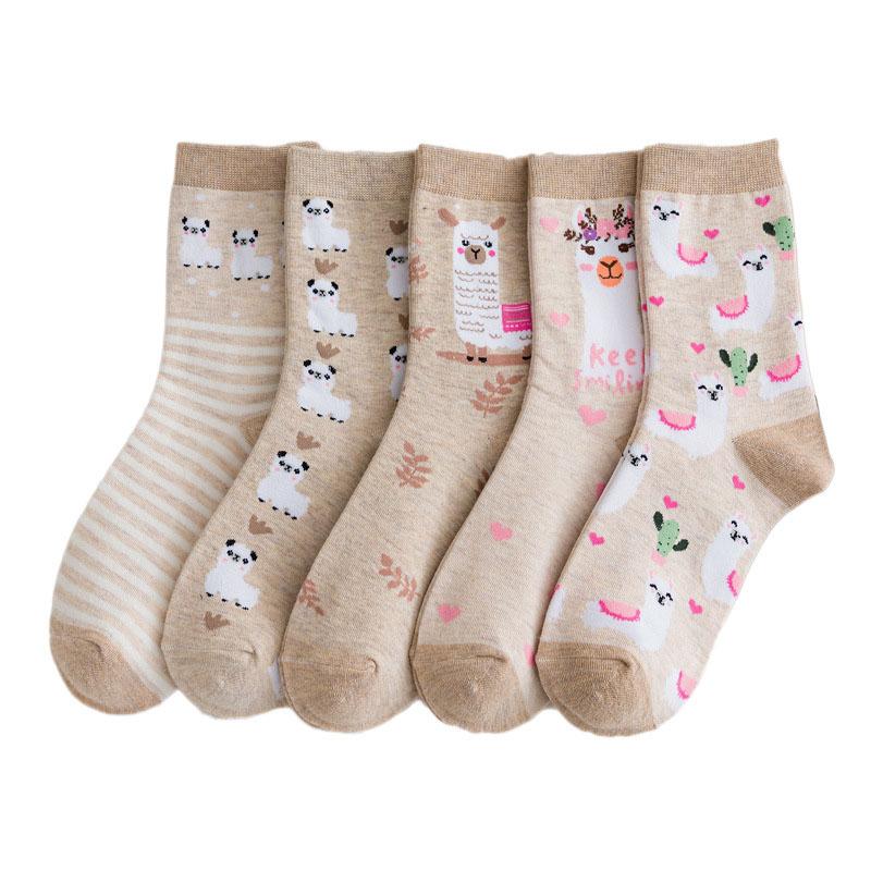Socks & Hosiery Korean Cute Sheep Funny Harajuku Creative Cactus Kawaii Sokken Women Cartoon Skarpetki Chaussette Femme Meias, Black;white
Socks & Hosiery Korean Cute Sheep Funny Harajuku Creative Cactus Kawaii Sokken Women Cartoon Skarpetki Chaussette Femme Meias, Black;white