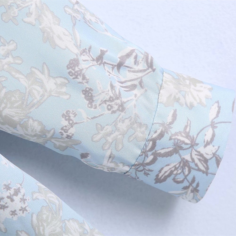 Casual Woman V Neck Print Satin Shirt Dress Spring Eleagnt Female Sashes Button Long es Ladies Sleeve 210515