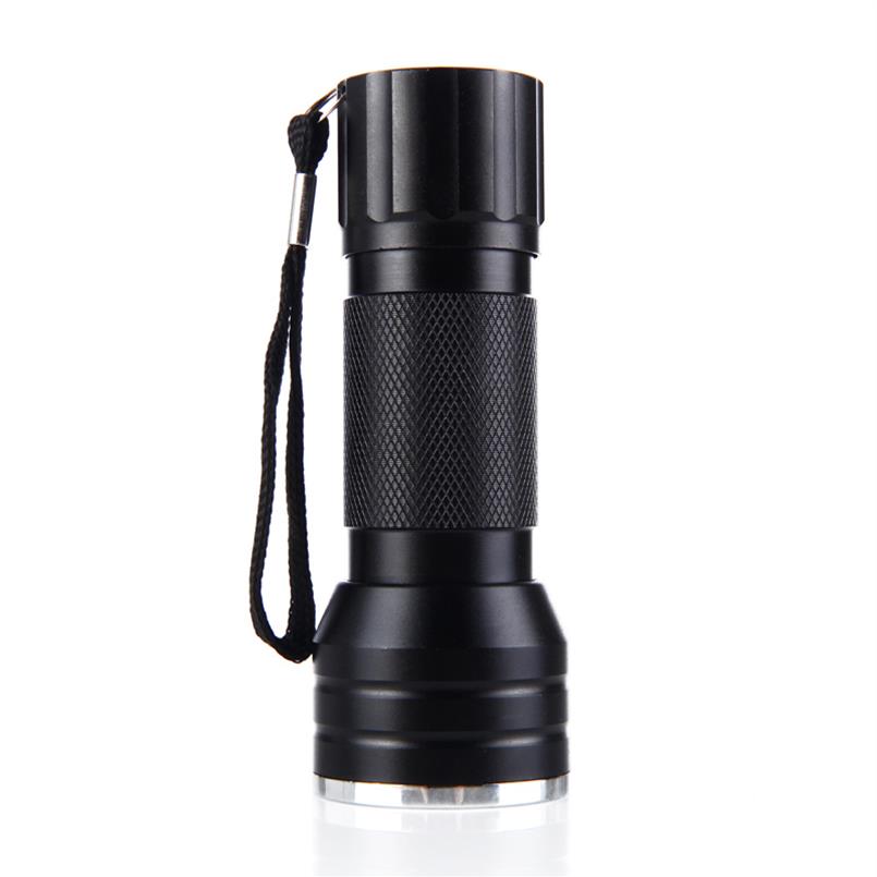 Mini 21 LED Blacklight Invisible Marker Flashlight UV Ultra Violet Torch Lamp Flashlights Lamps a02