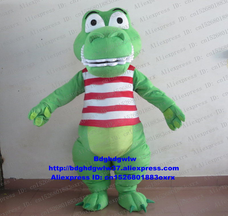 Mascot Costumes Green Crocodile Alligator Mascot Costume Adult Cartoon Character Outfit Commercial Strip Drive Business Advocacy zx1026, Default color
Mascot Costumes Green Crocodile Alligator Mascot Costume Adult Cartoon Character Outfit Commercial Strip Drive Business Advocacy zx1026, Default color