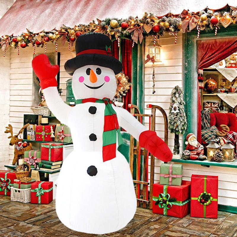 Christmas Decorations LED Light Inflatable Model Snowman Colorful Rotate Airblown Dolls Toys For Household Parties Accessories
Christmas Decorations LED Light Inflatable Model Snowman Colorful Rotate Airblown Dolls Toys For Household Parties Accessories