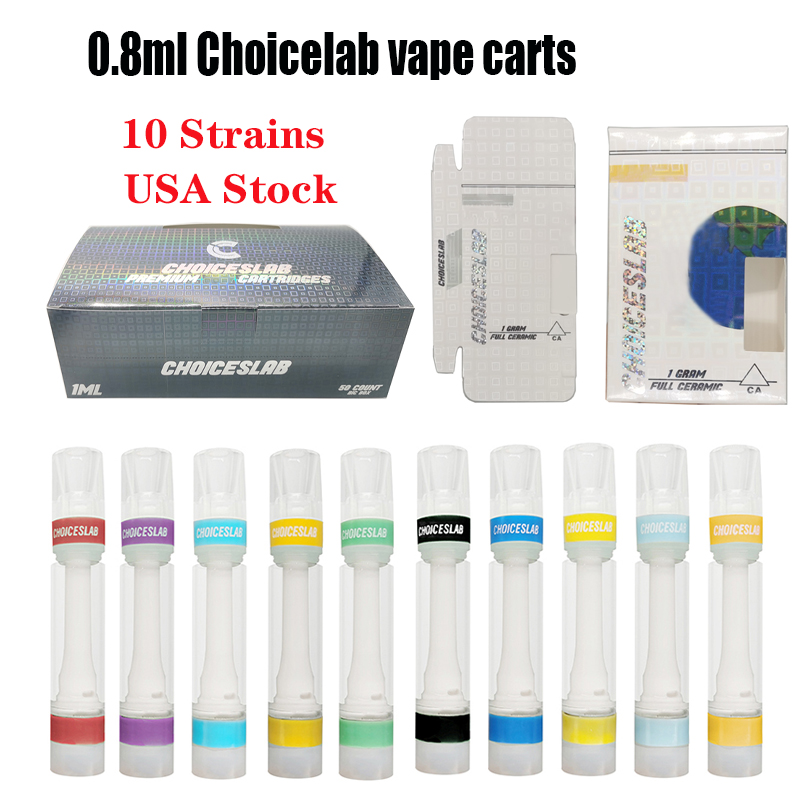 Choiceslab Vape Cartridges USA STOCK Full Ceramic Vapes Carts Atomizers Lead Free Snap on Top Empty Vaporizer Thick Oil E Cigarettes Hologram Packaging Box
Choiceslab Vape Cartridges USA STOCK Full Ceramic Vapes Carts Atomizers Lead Free Snap on Top Empty Vaporizer Thick Oil E Cigarettes Hologram Packaging Box