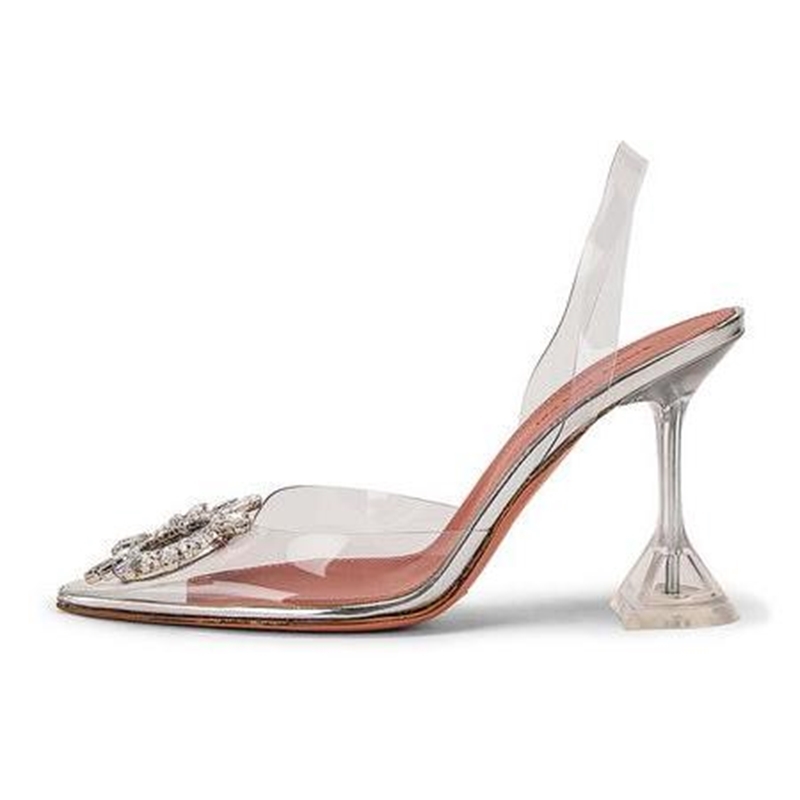 Woman Original Box Amina Shoes Begum Crystal Embellished Pvc Slingback Pumps Muaddi Restocks Begum Pvc Slingbacks 10cm Glass High, As pic
Woman Original Box Amina Shoes Begum Crystal Embellished Pvc Slingback Pumps Muaddi Restocks Begum Pvc Slingbacks 10cm Glass High, As pic