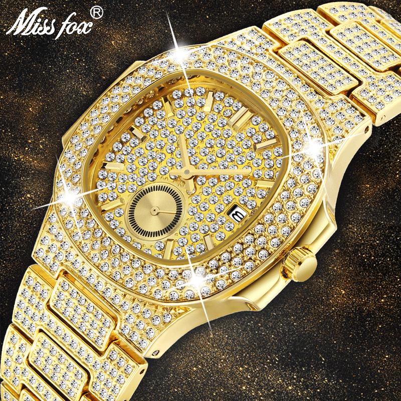 Famous Bling Watches For Men 2021 Top Quartz Watch Waterproof Bracelet Wristwatches Business Men's, As picture
Famous Bling Watches For Men 2021 Top Quartz Watch Waterproof Bracelet Wristwatches Business Men's, As picture