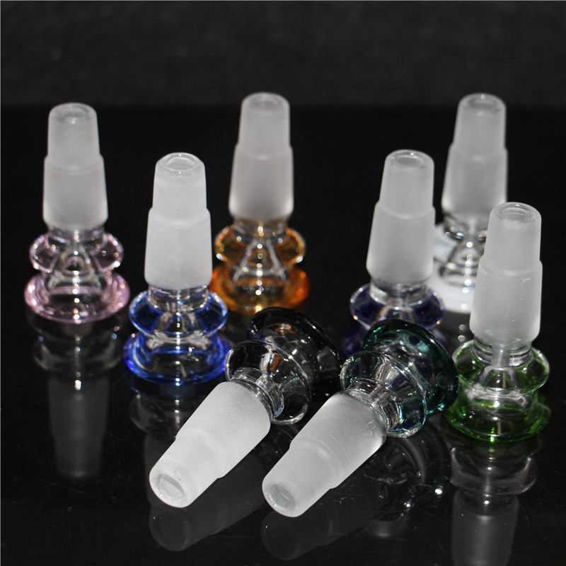 hookahs 14mm and 18mm 2 in 1 size glass bowls Male Joint Handle Beautiful Slide bowl piece smoking Accessories For Bongs Water Pipes
hookahs 14mm and 18mm 2 in 1 size glass bowls Male Joint Handle Beautiful Slide bowl piece smoking Accessories For Bongs Water Pipes