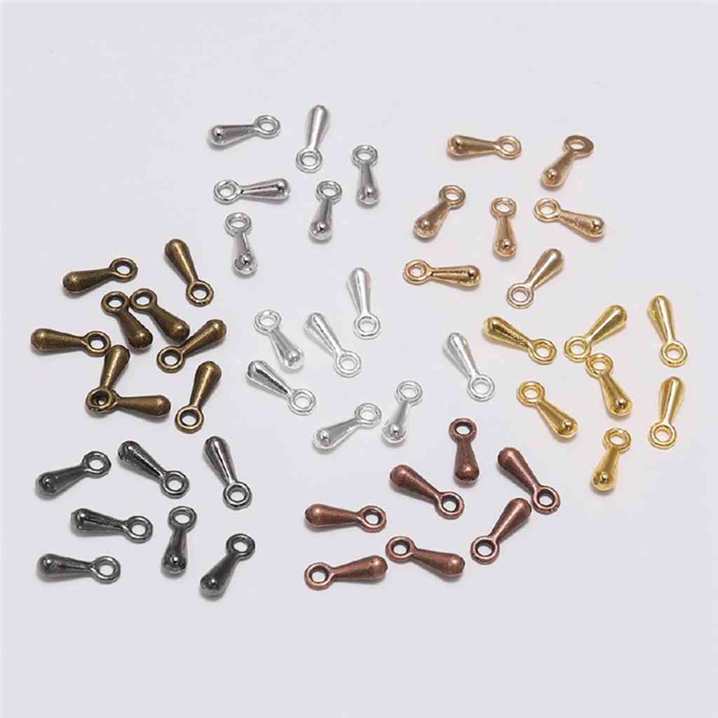 100-200Pcs/Lot 2mm 3mm Water Drops DIY Findings End Beads Extender Tail Chain Accessories Droplets Charms For Jewelry Making
100-200Pcs/Lot 2mm 3mm Water Drops DIY Findings End Beads Extender Tail Chain Accessories Droplets Charms For Jewelry Making