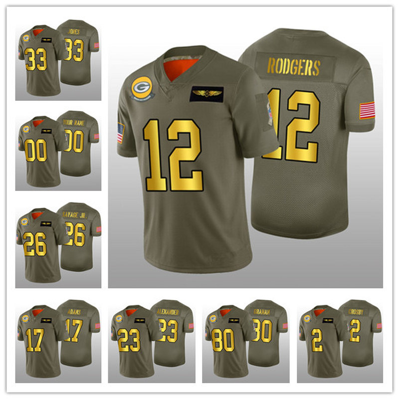 Green BayPackersMEN WOMEN YOUTH Aaron Rodgers Davante Adams Aaron Jones 100th 2019 Salute to Service football Jersey
Green BayPackersMEN WOMEN YOUTH Aaron Rodgers Davante Adams Aaron Jones 100th 2019 Salute to Service football Jersey