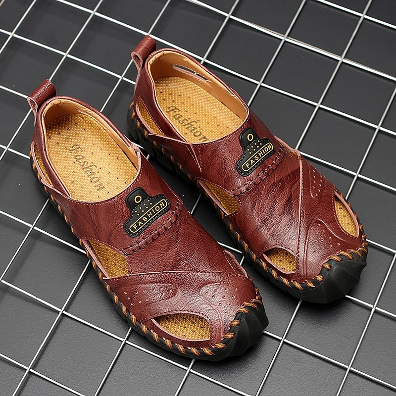 Slippers Large size sandals men's fashion outdoor sports Baotou casual shoes slippers summer breathable beach OS26, 1# shoe box
Slippers Large size sandals men's fashion outdoor sports Baotou casual shoes slippers summer breathable beach OS26, 1# shoe box