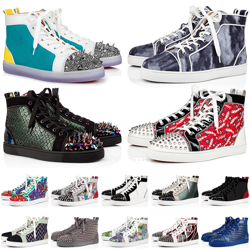 2021 Arrival Red Bottoms Men Women Flat casual shoes Designer platform Luxurys Sneakers Junior Spikes suede leather mens womens bottom 35-47, C12
2021 Arrival Red Bottoms Men Women Flat casual shoes Designer platform Luxurys Sneakers Junior Spikes suede leather mens womens bottom 35-47, C12