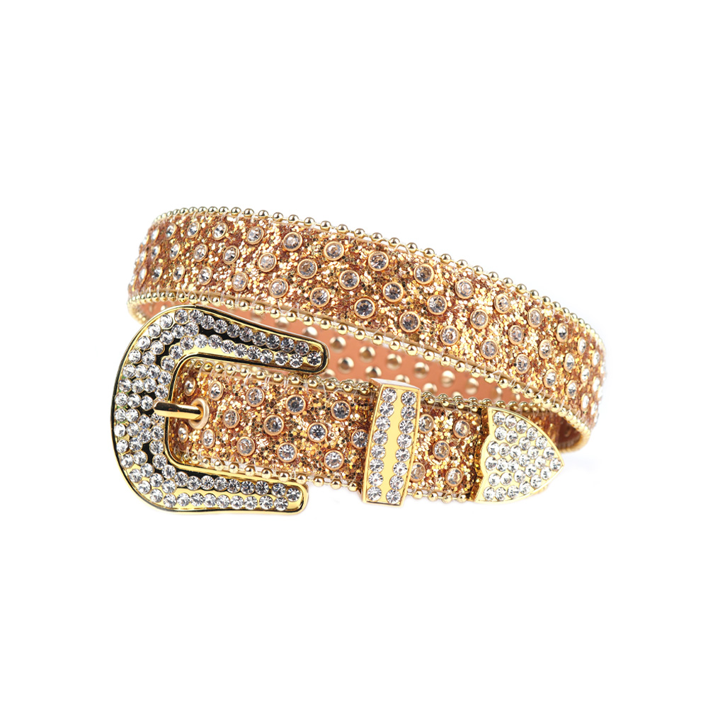 Luxury Strap Belt Western Diamond Studded Belt Fashion Rhinestones Belts For Children Boys and Girls Cinto De Strass Cinturones Para Mujer, Gold
Luxury Strap Belt Western Diamond Studded Belt Fashion Rhinestones Belts For Children Boys and Girls Cinto De Strass Cinturones Para Mujer, Gold