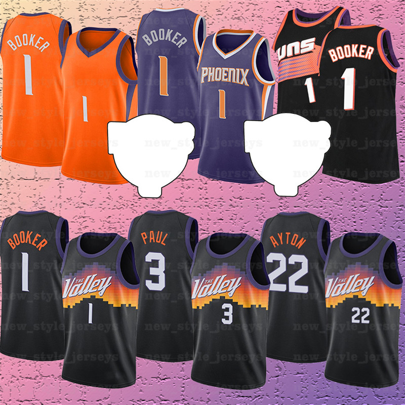 1 Devin 3 Chris Booker Paul 22 DeAndre PhoenixSuns Basketball Jerseys Ayton 34 Charles 13 Steve 1996 1997 Barkley Nash Stitched Jersey z4, Men
1 Devin 3 Chris Booker Paul 22 DeAndre PhoenixSuns Basketball Jerseys Ayton 34 Charles 13 Steve 1996 1997 Barkley Nash Stitched Jersey z4, Men