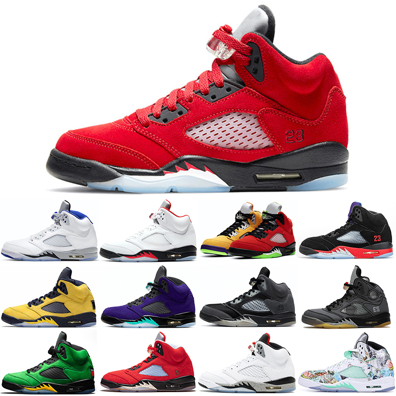 Raging Bull 5s men basketball shoes 5 Fire Red Suede oregon ducks Wings white cement Stealth mens trainers sports sneakers, # 4
Raging Bull 5s men basketball shoes 5 Fire Red Suede oregon ducks Wings white cement Stealth mens trainers sports sneakers, # 4