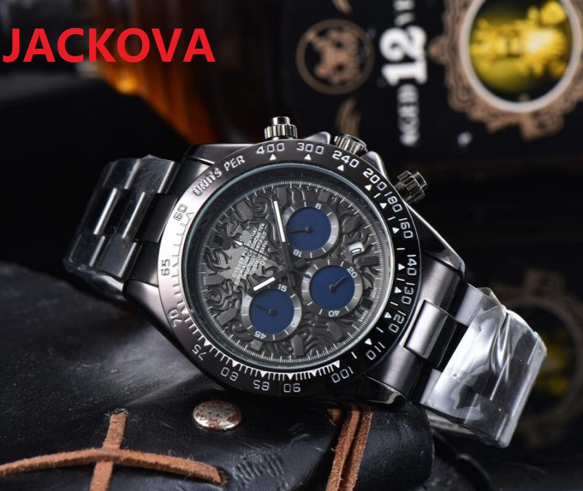 Top business switzerland highend mens watches calendar small dials work President Top quality nice model stopwatch Sapphire Mirror Luxury Wristwatch Analog Clock, As pic
Top business switzerland highend mens watches calendar small dials work President Top quality nice model stopwatch Sapphire Mirror Luxury Wristwatch Analog Clock, As pic