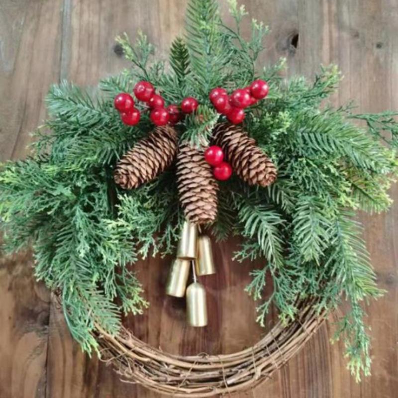Christmas Decorations Exquisite Garland Decorative Wreath Indoor Outdoor Ornament Party Holiday Atmosphere Family Gifts
Christmas Decorations Exquisite Garland Decorative Wreath Indoor Outdoor Ornament Party Holiday Atmosphere Family Gifts