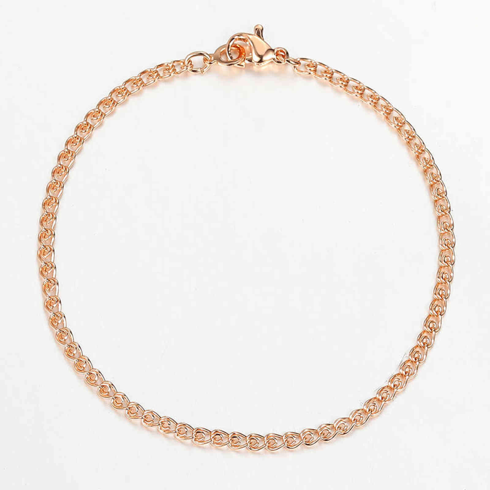 Chic Women Girl Snail Wheat Link Chain Bracelet 3mm 5mm 585 Rose Gold Fashion Jewelry 20cm Cb58
Chic Women Girl Snail Wheat Link Chain Bracelet 3mm 5mm 585 Rose Gold Fashion Jewelry 20cm Cb58