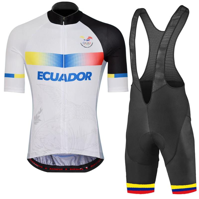 Racing Sets Ecuador National Team White Cycling Jerseys Shirt Short Sleeve Bicycle Clothing Bib Pants Bike Wear Elasticity, Photo style
Racing Sets Ecuador National Team White Cycling Jerseys Shirt Short Sleeve Bicycle Clothing Bib Pants Bike Wear Elasticity, Photo style