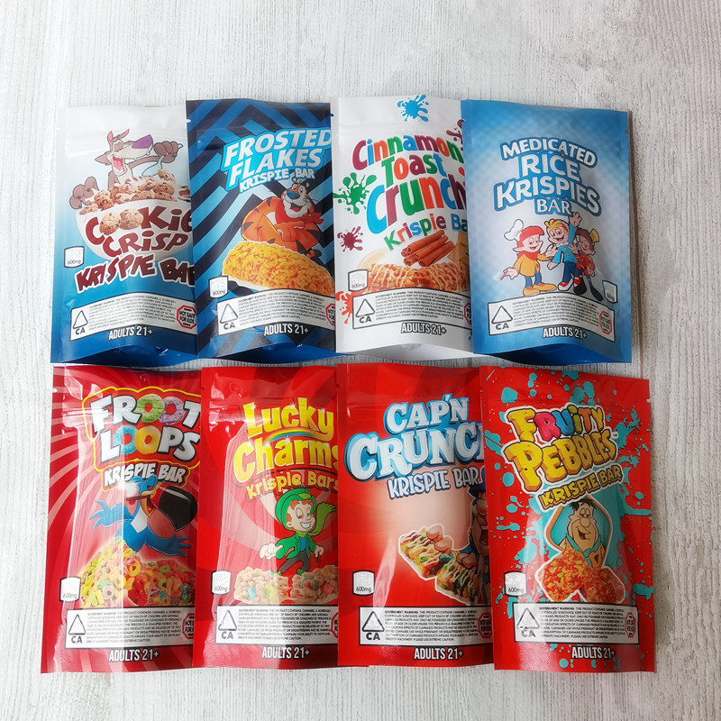 2021 CEREAL TREATS CHOCOLATE brownie MYLAR BAGS RUNTZ FLAMIN CANNA BUTTER TRIPS AHOY MEDICATED EDIBLES PACKAGING package PEANUT
2021 CEREAL TREATS CHOCOLATE brownie MYLAR BAGS RUNTZ FLAMIN CANNA BUTTER TRIPS AHOY MEDICATED EDIBLES PACKAGING package PEANUT