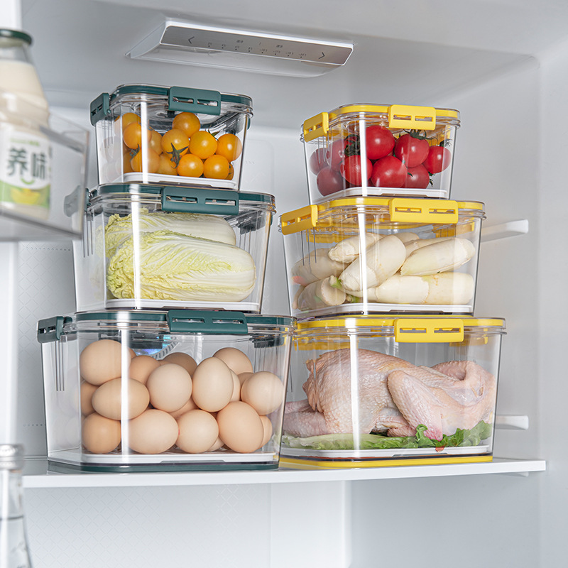 3pcs food storage containers frozen pet food grade plastic with breathable valve timing sealed square refrigerator
3pcs food storage containers frozen pet food grade plastic with breathable valve timing sealed square refrigerator