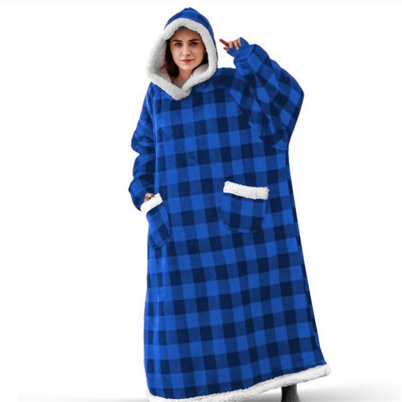 Super Long Flannel Blanket With Sleeves Winter Hoodies Sweatshirt Women Men Pullover Fleece Giant TV Oversized WF032 ottie, Red grid
Super Long Flannel Blanket With Sleeves Winter Hoodies Sweatshirt Women Men Pullover Fleece Giant TV Oversized WF032 ottie, Red grid