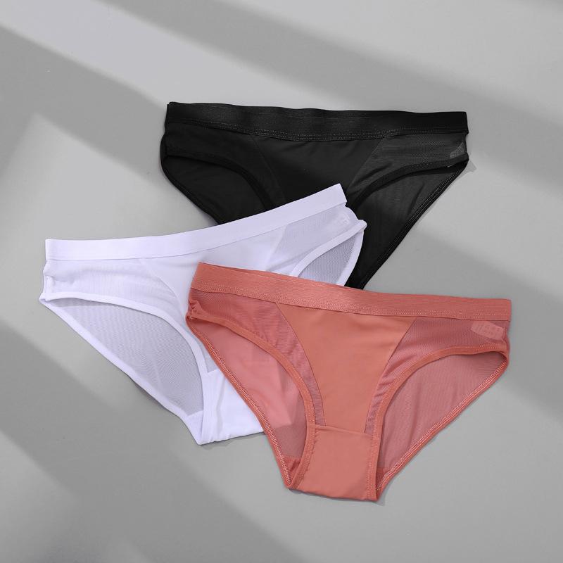 Women's Panties Soft Seamless Sexy Briefs Underpants Mesh Retro Breathable Low Waist Solid Color Comfortable Underwear, Black;pink
Women's Panties Soft Seamless Sexy Briefs Underpants Mesh Retro Breathable Low Waist Solid Color Comfortable Underwear, Black;pink