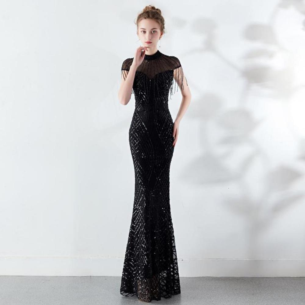 Black Mesh Plaid Sequin & Crystal Bead Tassel Floor Length Formal Sexy Party Dresses Elegant Mermaid Dress Night Club Wear Women1, Blue
Black Mesh Plaid Sequin & Crystal Bead Tassel Floor Length Formal Sexy Party Dresses Elegant Mermaid Dress Night Club Wear Women1, Blue