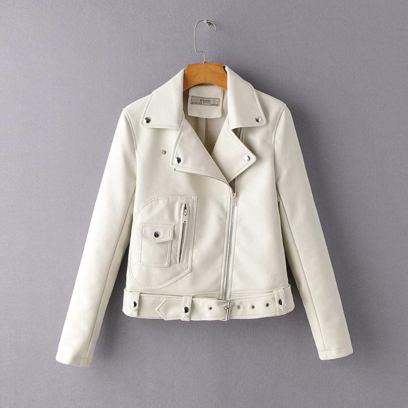 Women's Leather & Faux 2021 Woman Autumn Winter Motorcycle White Jacket Fur Coat Slim PU, Black
Women's Leather & Faux 2021 Woman Autumn Winter Motorcycle White Jacket Fur Coat Slim PU, Black