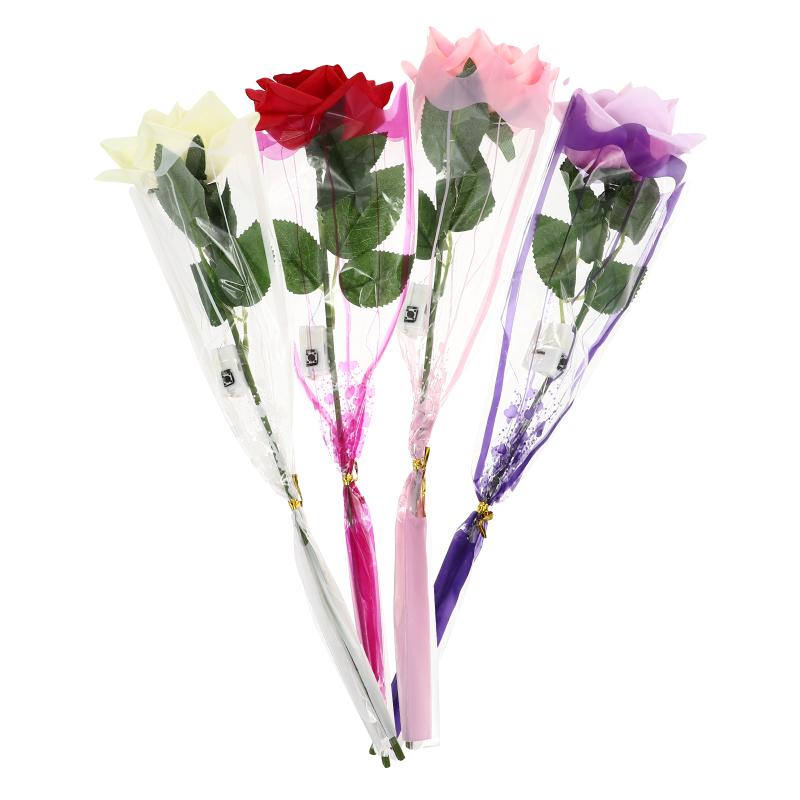 Decorative Flowers & Wreaths 4Pcs Romantic Simulated Luminous Roses Gift For Party Scene Layout Decor
Decorative Flowers & Wreaths 4Pcs Romantic Simulated Luminous Roses Gift For Party Scene Layout Decor