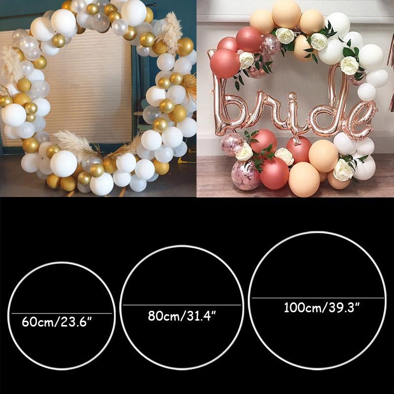 60/80/100cm Plastic Artificial Flower Wreath Frame Arch Ring Wedding Decoration DIY Bow Balloon Baby Shower Decor Decorative Flowers & Wreat, 60cm
60/80/100cm Plastic Artificial Flower Wreath Frame Arch Ring Wedding Decoration DIY Bow Balloon Baby Shower Decor Decorative Flowers & Wreat, 60cm