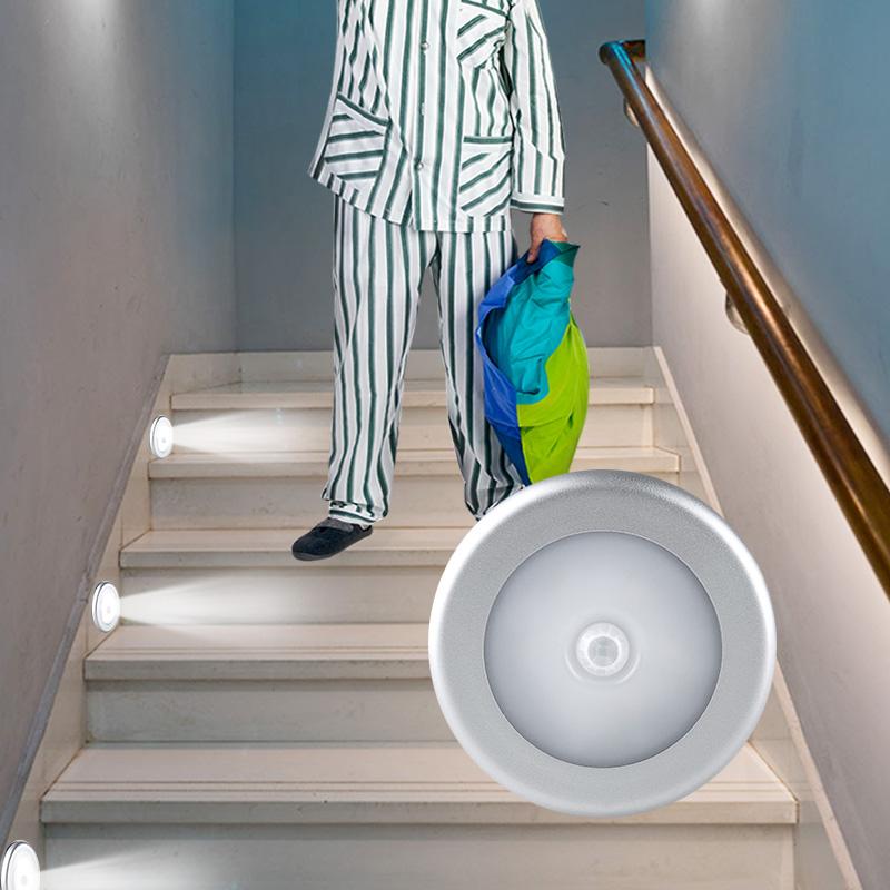 Night Lights PIR Motion Sensor Wall Light Battery Power Led Lamp Induction For Closet Corridor Cabinet
Night Lights PIR Motion Sensor Wall Light Battery Power Led Lamp Induction For Closet Corridor Cabinet