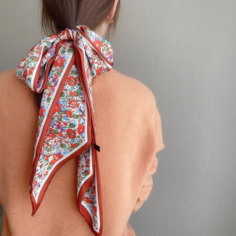 Scarves 2021 Small Ribbon Simulation Silk Women's Satin Daisy Flower Scarf Head, Blue;gray
Scarves 2021 Small Ribbon Simulation Silk Women's Satin Daisy Flower Scarf Head, Blue;gray