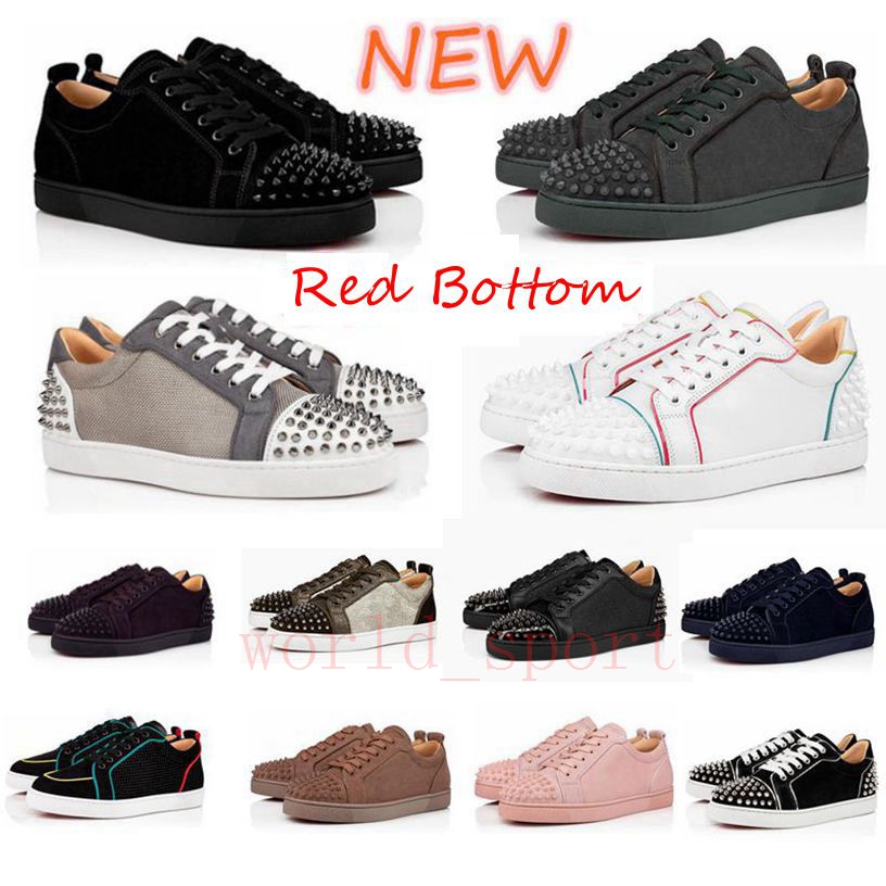 2021 high quality red bottom shoe low top sneakers silver diamond casual shoes men's and women's sneaker rivet flat sneakeres Size, Black
2021 high quality red bottom shoe low top sneakers silver diamond casual shoes men's and women's sneaker rivet flat sneakeres Size, Black