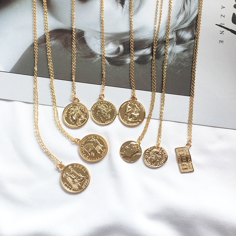 yutong MEIBEADS Vintage Carved Coin Roman Necklace For Women Bohemian Pendant Necklaces Boho Jewelry Choker Statement YS1005, Silver
yutong MEIBEADS Vintage Carved Coin Roman Necklace For Women Bohemian Pendant Necklaces Boho Jewelry Choker Statement YS1005, Silver
