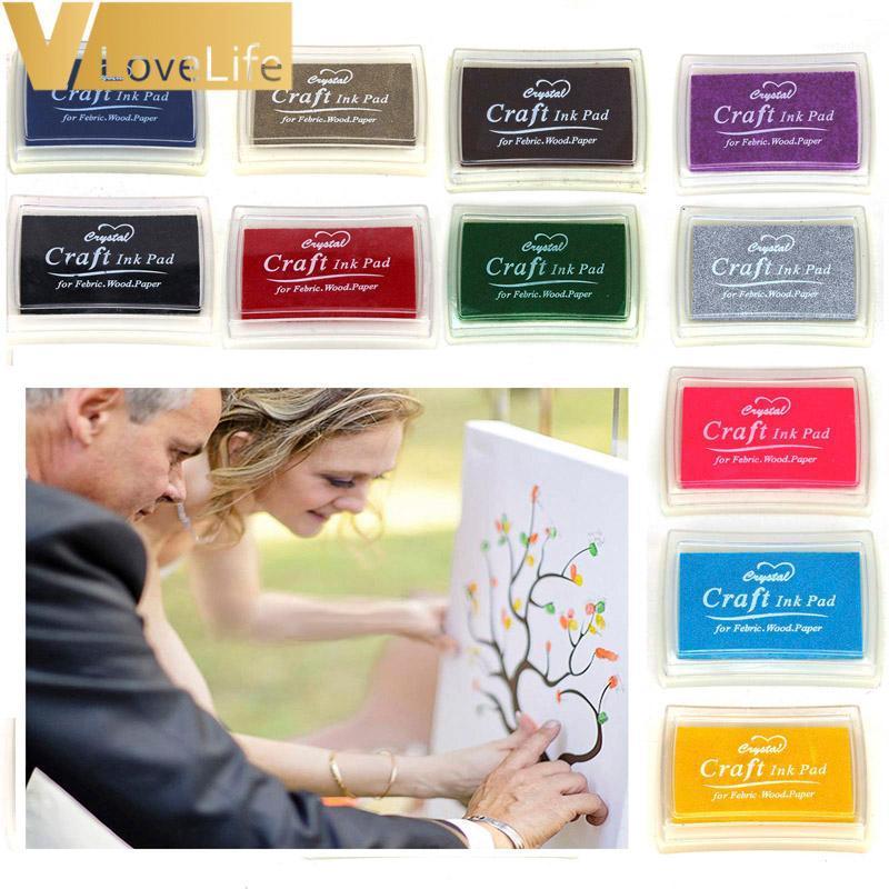 Party Decoration 11 Colors Inkpad Rubber Stamps Based Handmade DIY Craft Oil Ink Pad Fabric Wood Paper Scrapbooking Fingerprint Wedding Deco
Party Decoration 11 Colors Inkpad Rubber Stamps Based Handmade DIY Craft Oil Ink Pad Fabric Wood Paper Scrapbooking Fingerprint Wedding Deco