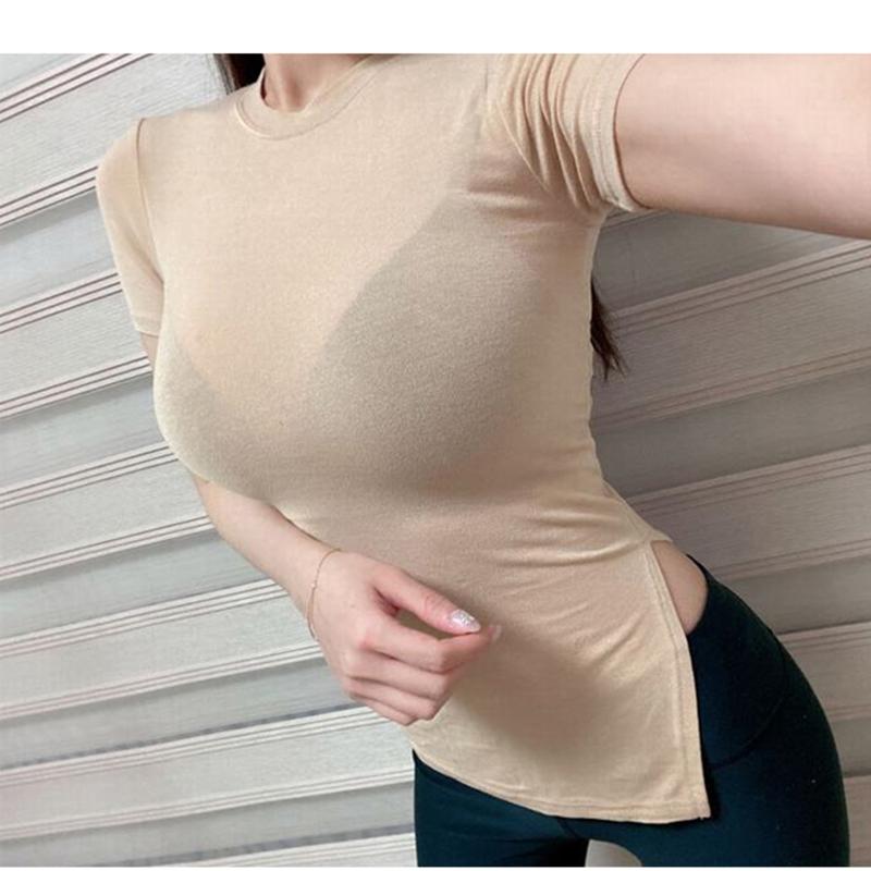 Women's T-Shirt Split Sexy Print T Shirt Cotton TShirt Women O Neck Short Sleeve Tees Summer Fashion Thin See Through, White
Women's T-Shirt Split Sexy Print T Shirt Cotton TShirt Women O Neck Short Sleeve Tees Summer Fashion Thin See Through, White