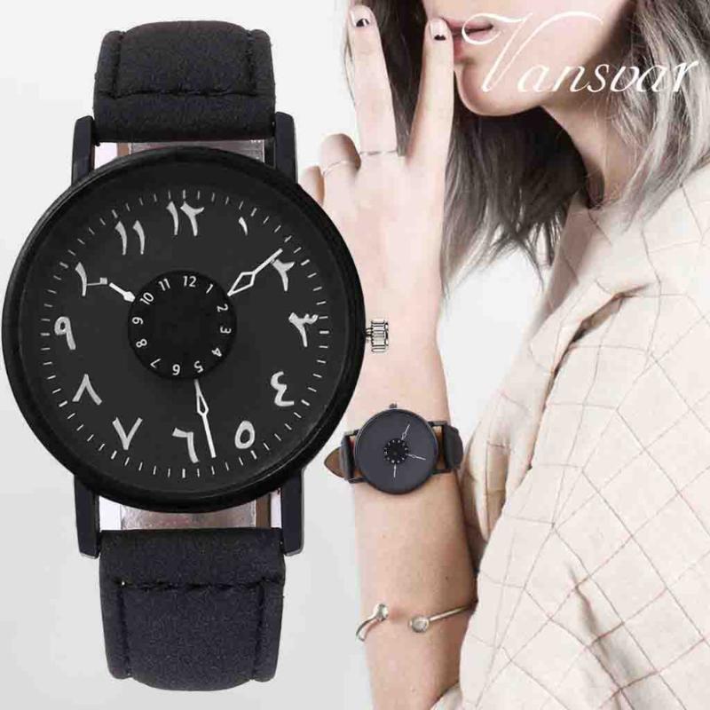 Wristwatches Vansvar Women's Watches Quartz Leather Band Men Watch Analog Wrist Ladies Dress Montre Femme 2021 Wholesales
Wristwatches Vansvar Women's Watches Quartz Leather Band Men Watch Analog Wrist Ladies Dress Montre Femme 2021 Wholesales