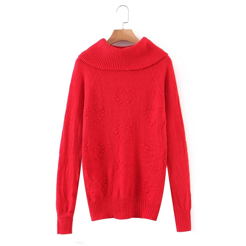 Women Autumn Solid Sweater Pullovers Winter Bottoming Knitwear Tops Ladies Long Sleeve XZ2658 210525, Red
Women Autumn Solid Sweater Pullovers Winter Bottoming Knitwear Tops Ladies Long Sleeve XZ2658 210525, Red