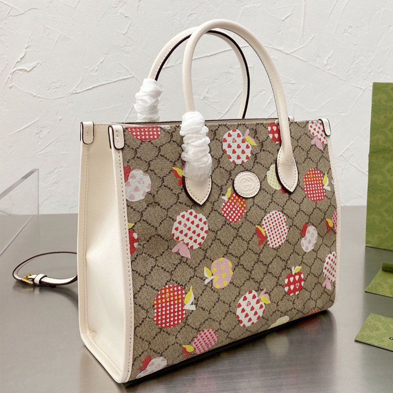 Lady Tote Shopping Bag Old Flower Handbag Crossbody Shoulder Bags Classic Letter Apple Printed Patchwork Color Detchable Strap Handbags
Lady Tote Shopping Bag Old Flower Handbag Crossbody Shoulder Bags Classic Letter Apple Printed Patchwork Color Detchable Strap Handbags