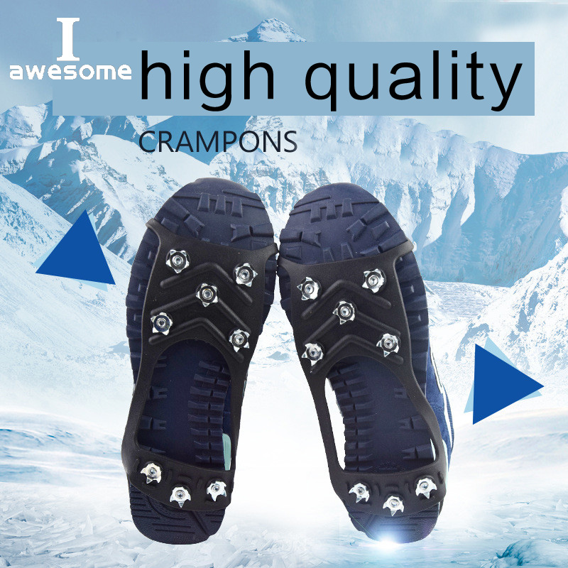 8 Teeth Ice Gripper For Ss Snow Crampons Anti-slip Ice Gripper Hiking Cleats Spikes Traction Ice Floes 8 Stud Shoes Grip MAnime Akatsuki Itachi Casual Shoes Sasuke, Black
8 Teeth Ice Gripper For Ss Snow Crampons Anti-slip Ice Gripper Hiking Cleats Spikes Traction Ice Floes 8 Stud Shoes Grip MAnime Akatsuki Itachi Casual Shoes Sasuke, Black