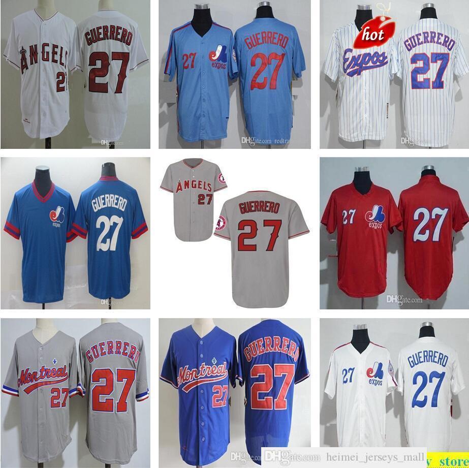 2018th Hall Of Fame Montreal Expos Baseball Jerseys Stitched #27 Vladimir Guerrero Jersey Mens Women Youth 1982 Vintage Mesh BP 2004 Retro Kids Shirts, Blue;black
2018th Hall Of Fame Montreal Expos Baseball Jerseys Stitched #27 Vladimir Guerrero Jersey Mens Women Youth 1982 Vintage Mesh BP 2004 Retro Kids Shirts, Blue;black