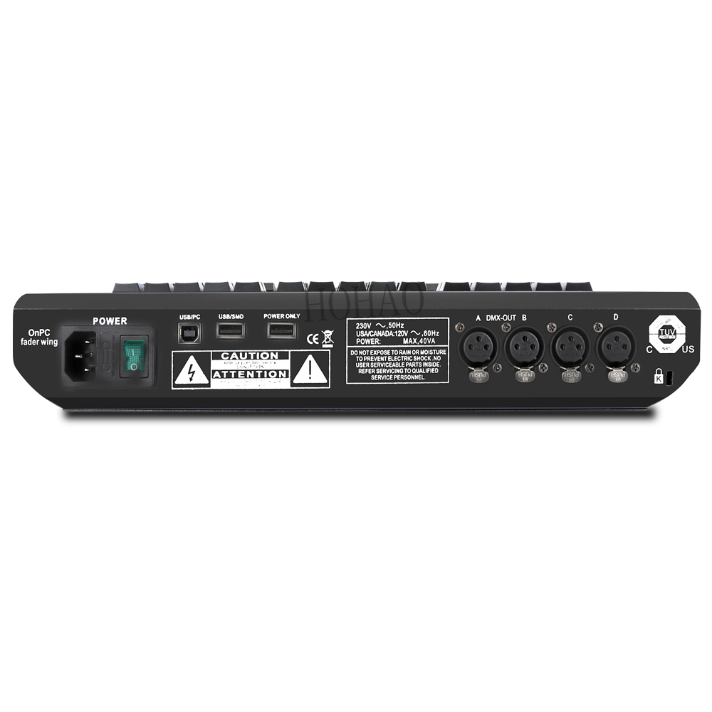 hohao factory yearend promotion dmx512 highquality ma a2 push road wing console stage light dj nightclub 1year free warranty