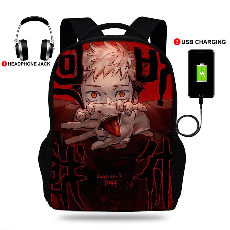 17inch Jujutsu Kaisen College Backpack Usb Charger Schoolbag Laptop Backpacks For Teenage School Bag Boys Mochila Bags
17inch Jujutsu Kaisen College Backpack Usb Charger Schoolbag Laptop Backpacks For Teenage School Bag Boys Mochila Bags