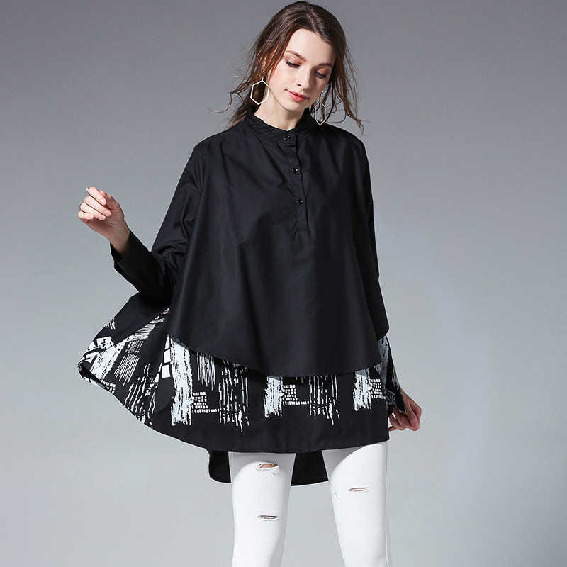 Europe Fashion Women Shirts Pluz Size Autumn and Summer Ladies Blouses Tops Printing Casual Clothing 210615, Red
Europe Fashion Women Shirts Pluz Size Autumn and Summer Ladies Blouses Tops Printing Casual Clothing 210615, Red